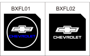 chevrolet door projector lights