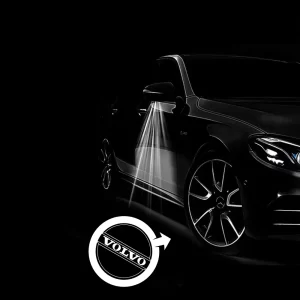 Volvo mirror puddle lights