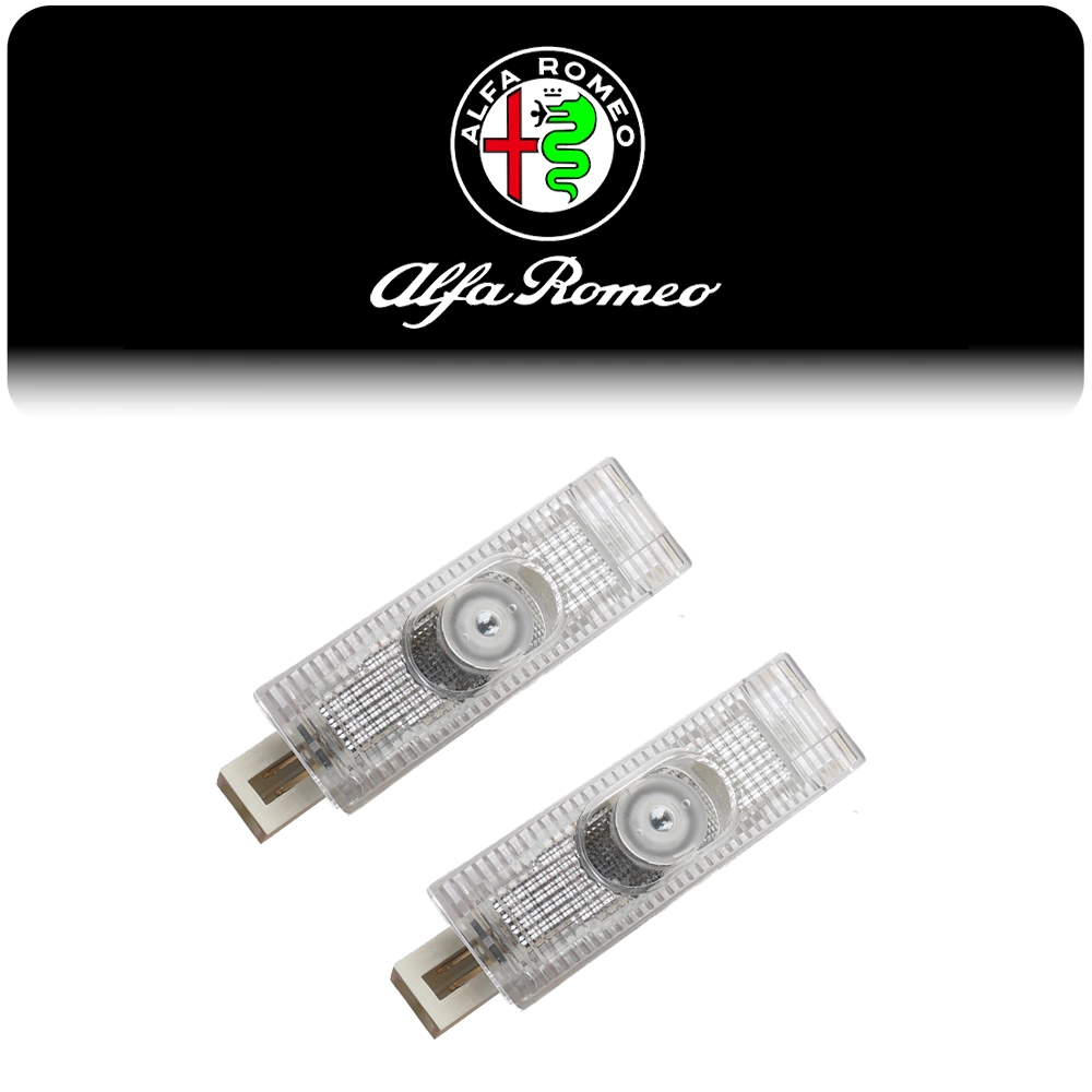 Alfa Romeo led car logo lights