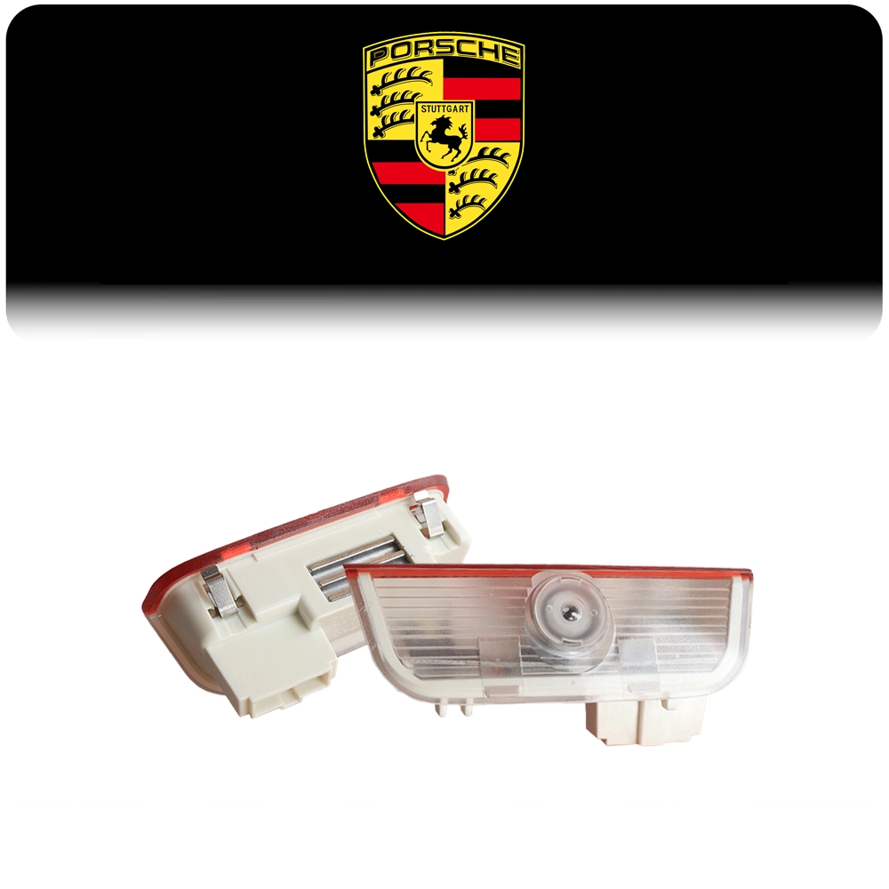 porsche door logo lights​