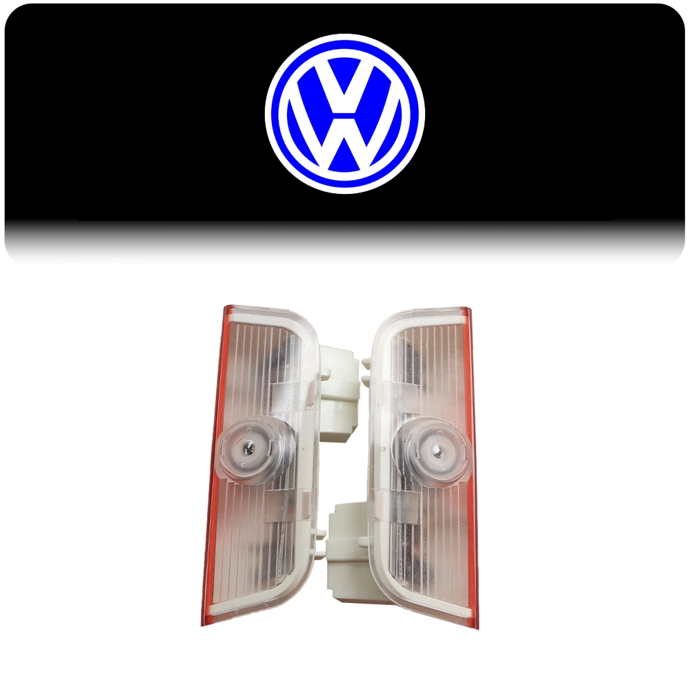volkswagen logo door lights